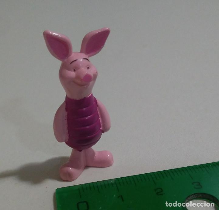Juguetes antiguos y juegos de colecci&oacute;n: figura disney figurita mu&ntilde;eco winnie poh pooh mu&ntilde;equito miniatura piglet cerdito pig cerdo