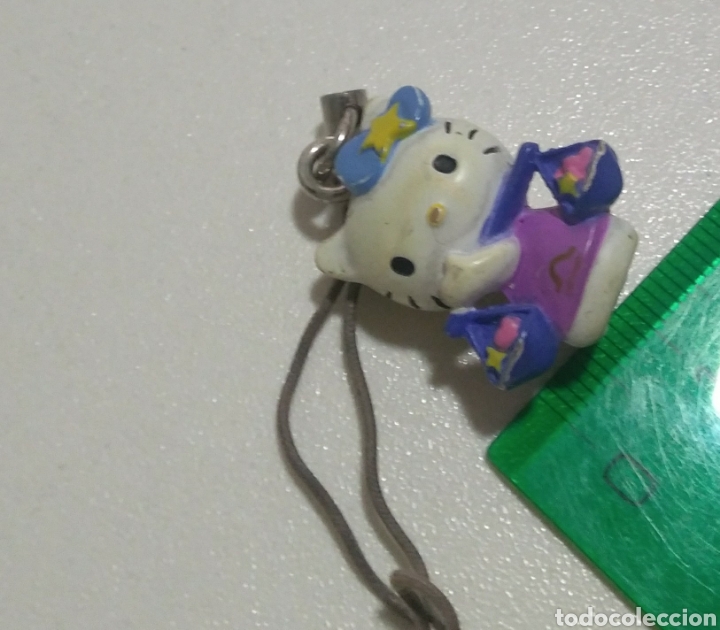 Juguetes antiguos y Juegos de colecci&oacute;n: Hello kitty kitty mu&ntilde;eco figura figurita colgante libra balanza