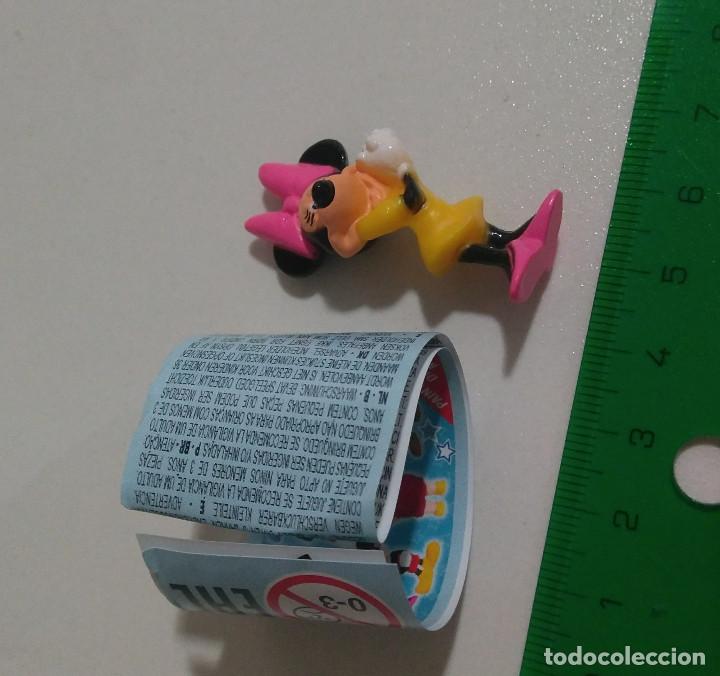 Juguetes antiguos y juegos de colecci&oacute;n: FIGURA MINIATURA MU&Ntilde;ECO ZAINY ZAINI mini disney minnie minie novia mickey ratona bpz papel