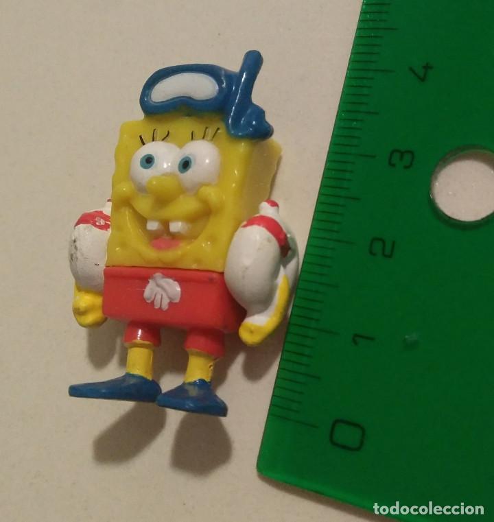 Juguetes antiguos y Juegos de colecci&oacute;n: bob esponja spongebob sponge bob bip mu&ntilde;eco miniatura gafas buceo buceador salvavidas