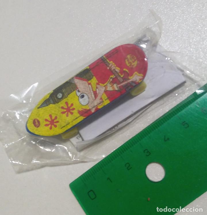 Juguetes antiguos y Juegos de colecci&oacute;n: patin skate monopatin phineas ferb miniatura mini san carlo promocional precintado