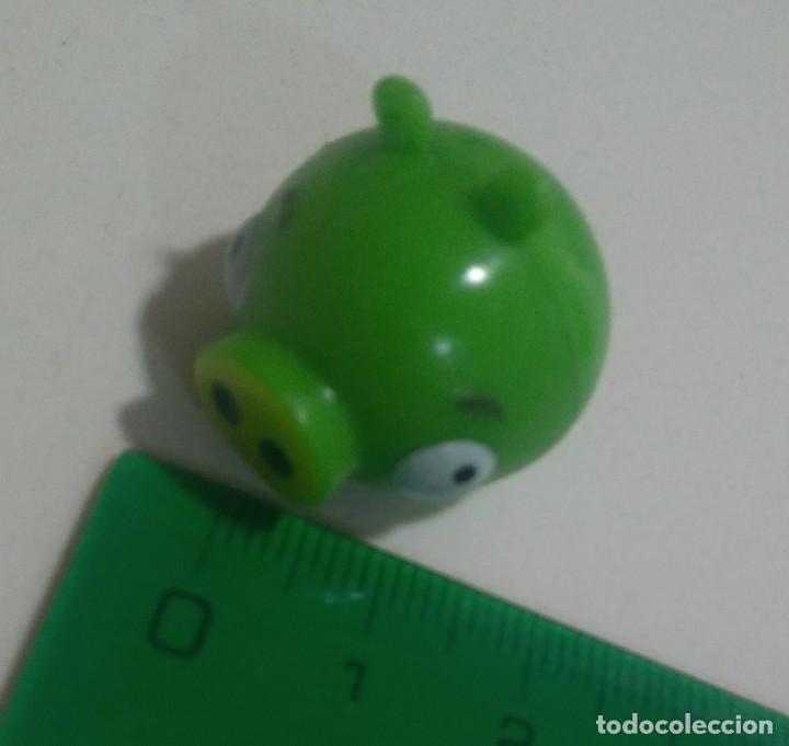 Juguetes antiguos y Juegos de colecci&oacute;n: figura goma dura pig angry birds mu&ntilde;equito cerdo mu&ntilde;eco figurita
