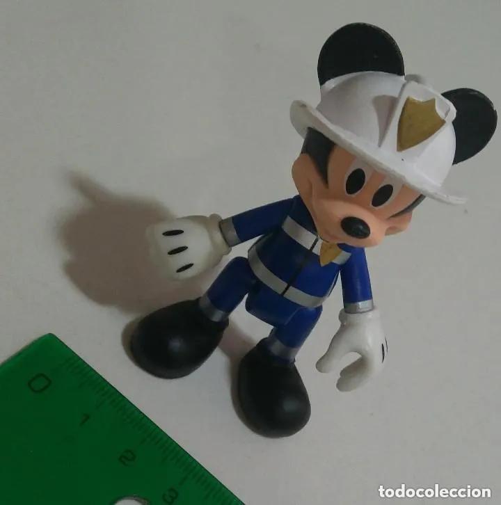 Juguetes antiguos y juegos de colecci&oacute;n: Mickey miky mikey bombero articulado mu&ntilde;eco figura disney