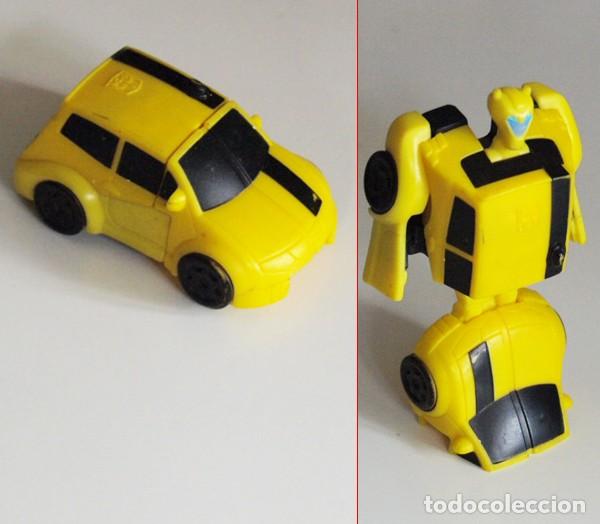 Juguetes antiguos y juegos de colecci&oacute;n: COCHE AMARILLO - TRANSFORMERS - HASBRO - DE MCDONALDS - 2008 - JUGUETE DE PL&Aacute;STICO