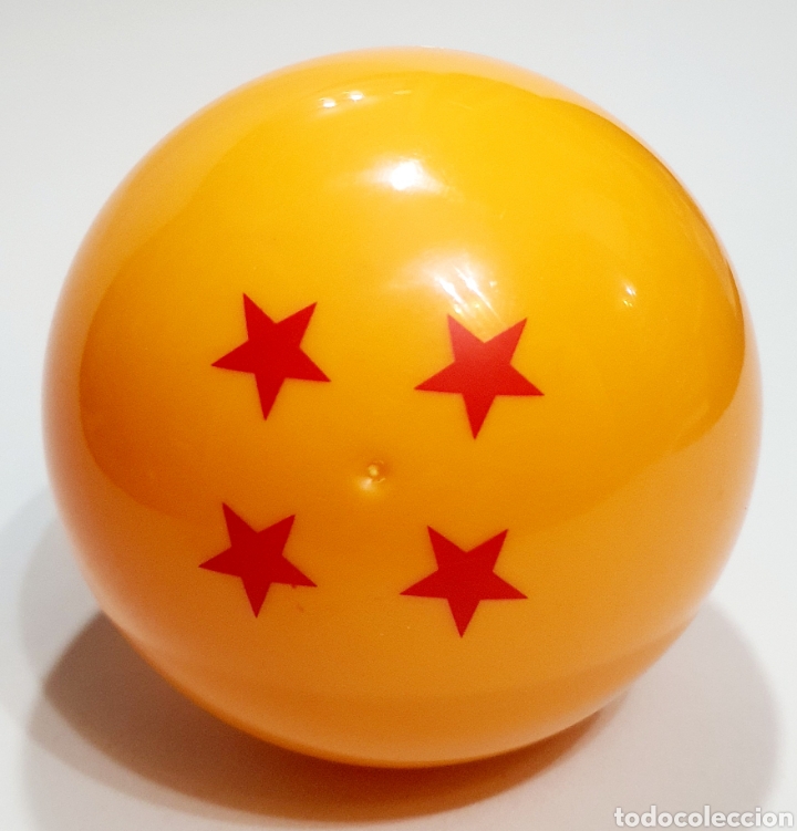 Juguetes antiguos y Juegos de colecci&oacute;n: BOLA DRAGON BALL de PL&Aacute;STICO ORIGINAL DE LA &Eacute;POCA