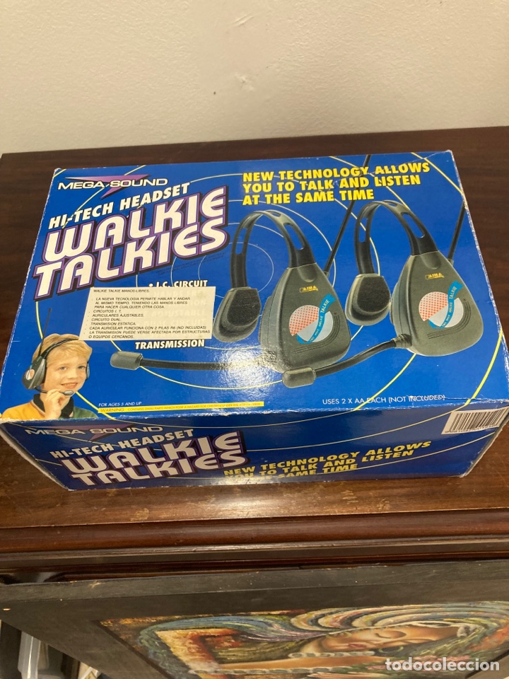 Juguetes antiguos y juegos de colecci&oacute;n: Walkie-talkie mega sound