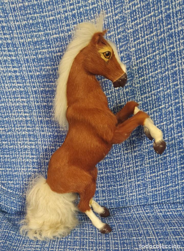 Juguetes antiguos y Juegos de colecci&oacute;n: caballo piel imitaci&oacute;n real