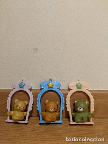 Juguetes antiguos y Juegos de colecci&oacute;n: 3 OSITOS EN COLUMPIO