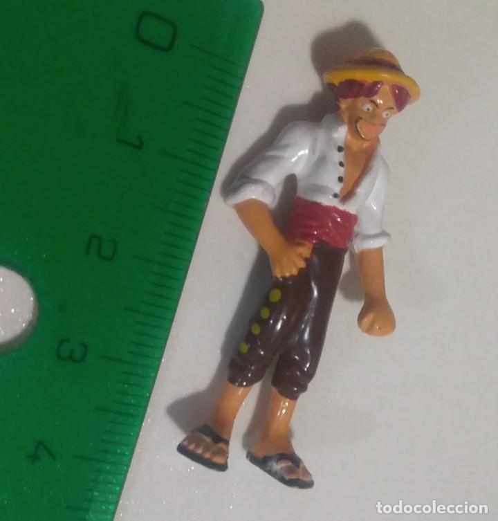 Juguetes antiguos y Juegos de colecci&oacute;n: DOLCI PREZIOSI one piece mu&ntilde;eco anime figurita miniatura mu&ntilde;equito mini Shanks il Rosso
