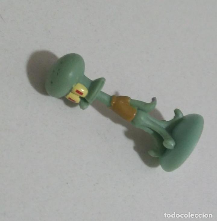 Juguetes antiguos y Juegos de colecci&oacute;n: calamardo figura mu&ntilde;eco bob esponja spongebob chupa chups 2014