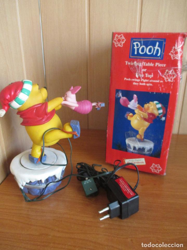 Juguetes antiguos y Juegos de colecci&oacute;n: MR CHRISTMAS : JUGUETE ANTIGUO DE LOS A&Ntilde;OS 90 ( POOH Y PIGLET )