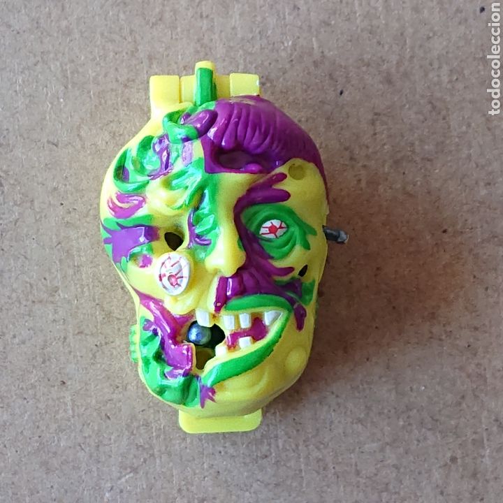 Juguetes antiguos y juegos de colecci&oacute;n: Mighty max micro Shrunken head Melty - Foto 1