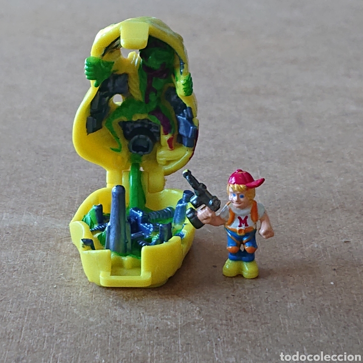 Juguetes antiguos y juegos de colecci&oacute;n: Mighty max micro Shrunken head Melty - Foto 2