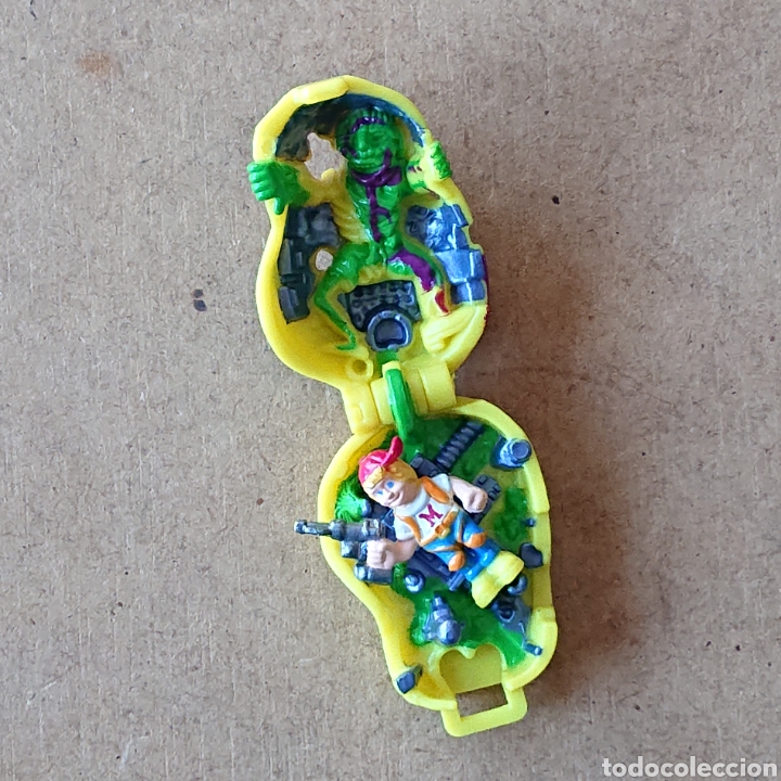 Juguetes antiguos y juegos de colecci&oacute;n: Mighty max micro Shrunken head Melty - Foto 5