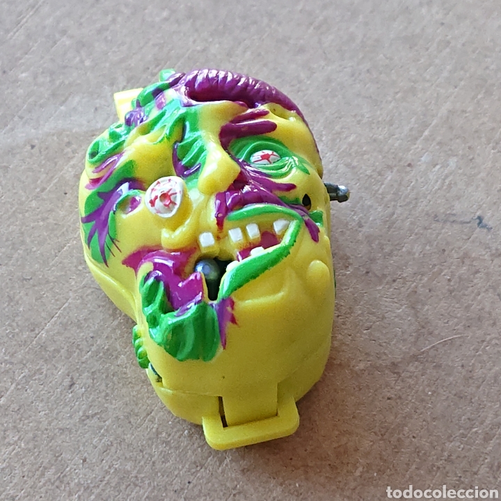 Juguetes antiguos y juegos de colecci&oacute;n: Mighty max micro Shrunken head Melty - Foto 4
