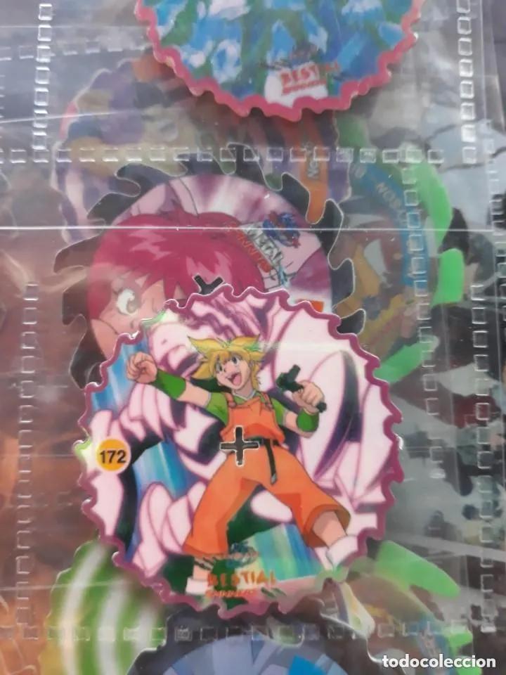 Giocattoli antichi e Giochi di collezione: beyblade spinners tazo matutano cap rappersbestial holo foil n 172