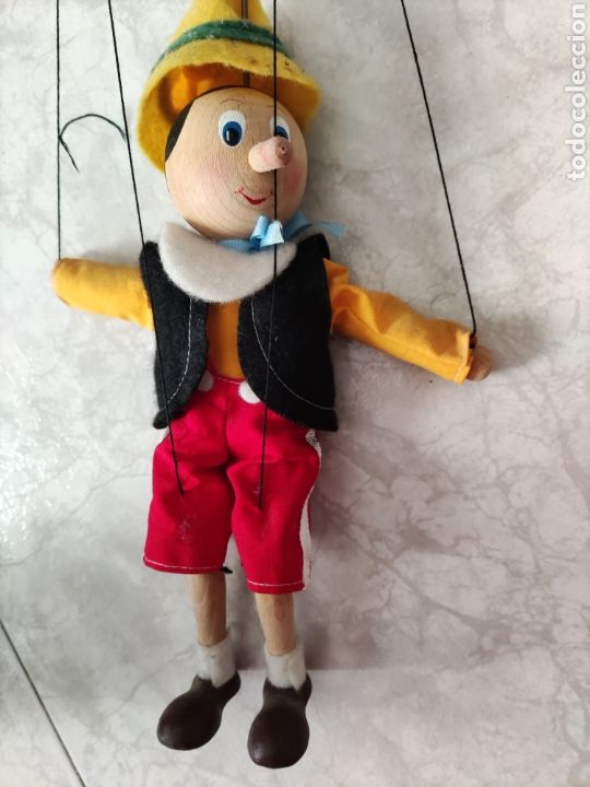 Juguetes antiguos y Juegos de colecci&oacute;n: Marioneta Pinocho