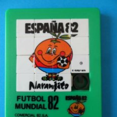 Juguetes antiguos y Juegos de colección: PUZZLE NARANJITO. MUNDIAL DE FUTBOL ESPAÑA '82. Lote 322271308