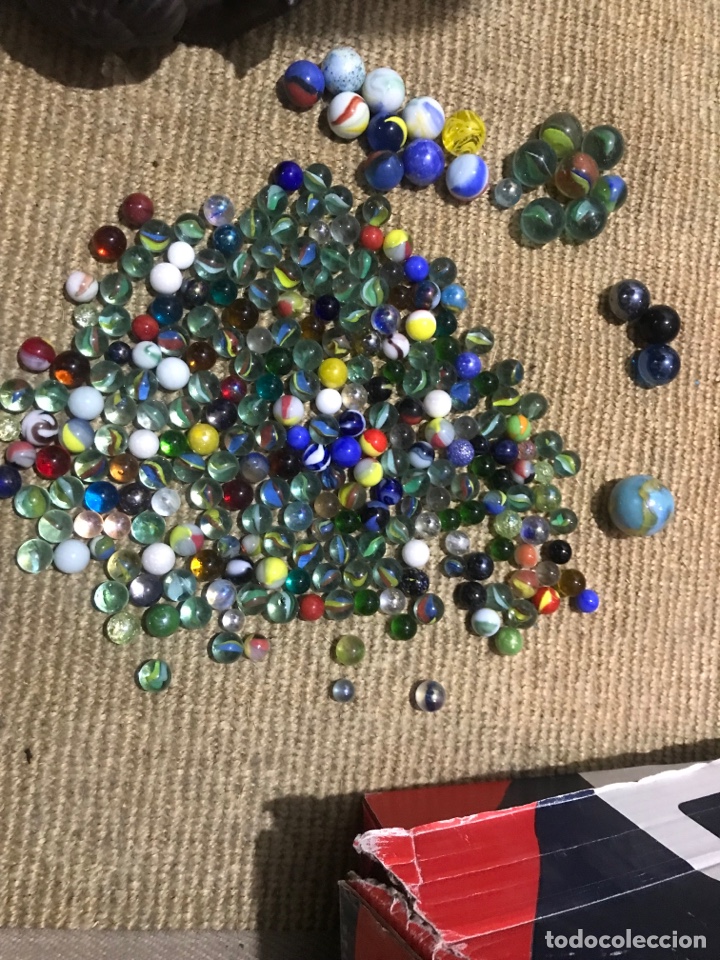 lote de 30 canicas de cristal años 80 - Compra venta en todocoleccion