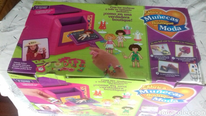 Juguetes antiguos y Juegos de colecci&oacute;n: Horno F&aacute;brica de Mu&ntilde;ecas y Boutique de Moda.Toymax 1997. Popular.