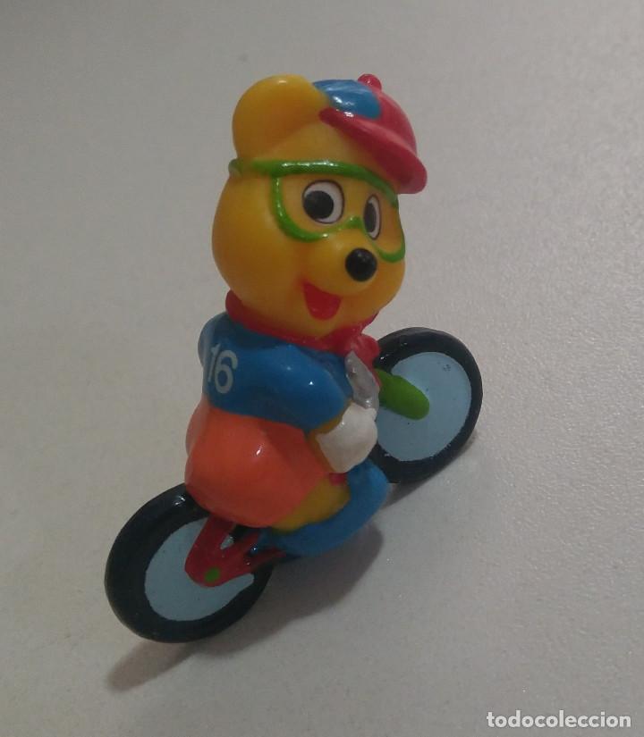 Juguetes antiguos y Juegos de colecci&oacute;n: haribo deportes mu&ntilde;eco figura mascota publicidad oso osito ciclismo bici