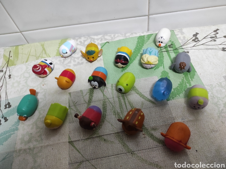 Juguetes antiguos y juegos de colecci&oacute;n: Mu&ntilde;ecos Tsum Tsum de Disney