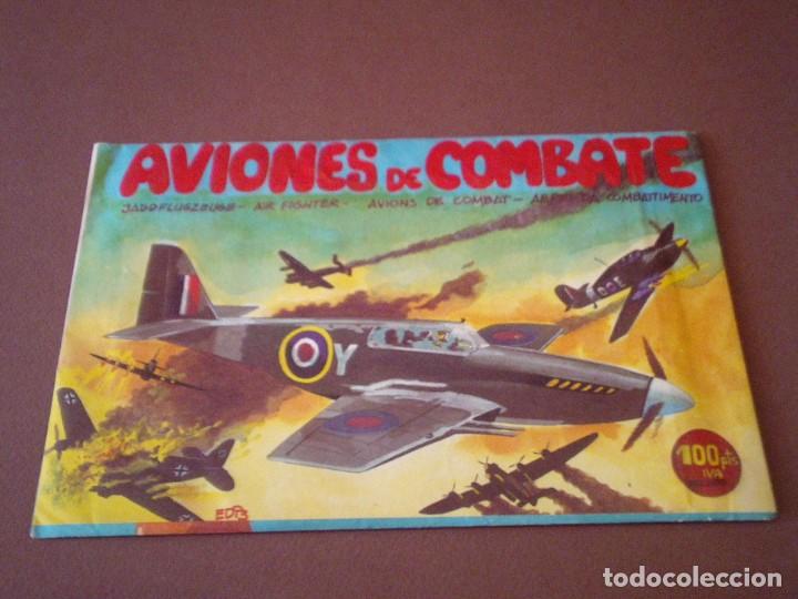 Juguetes antiguos y Juegos de colecci&oacute;n: AVIONES DE COMBATE - EDITORIAL IRU - NUMERO 6- SOBRE COMPLETO - BUEN ESTADO - GORBAUD - CJ 221