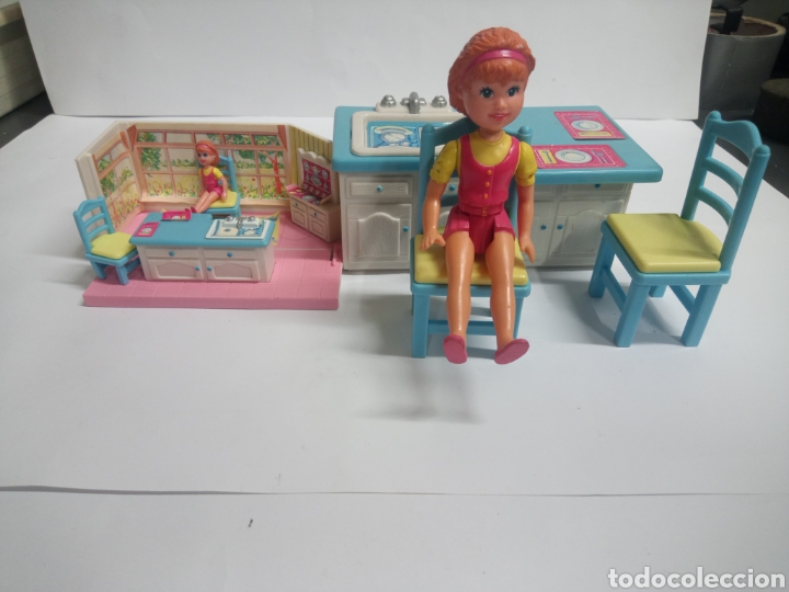 Juguetes antiguos y juegos de colecci&oacute;n: Conjunto Gallinas Secret Places cocina