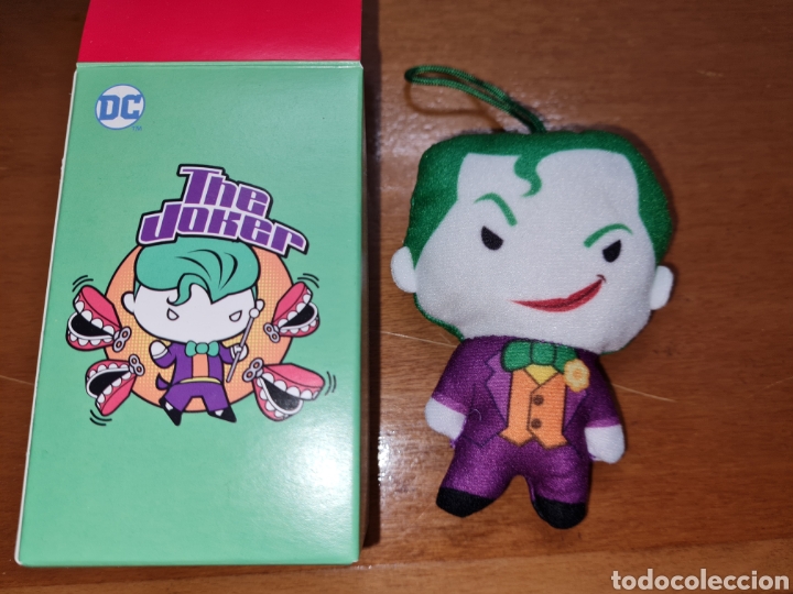 Juguetes antiguos y Juegos de colecci&oacute;n: Figura mu&ntilde;eco peluche Jocker DC Comics hecho para McDonald's McDonald superh&eacute;roes llavero