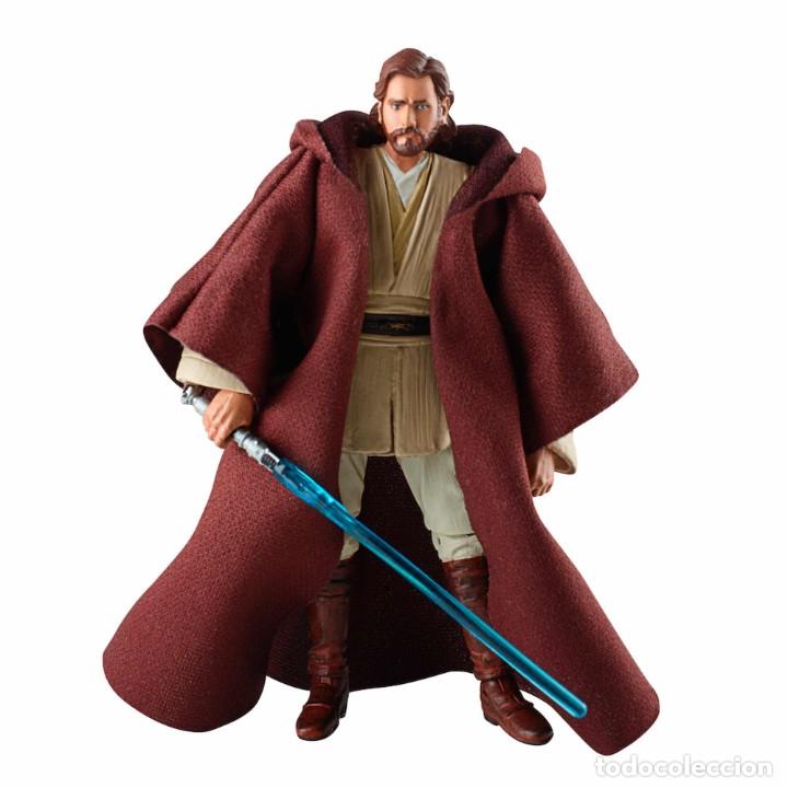 Juguetes antiguos y Juegos de colecci&oacute;n: OBI WAN KENOBI FIGURA 9,5 CM SW EL ATAQUE DE LOS CLONES STAR WARS VINTAGE