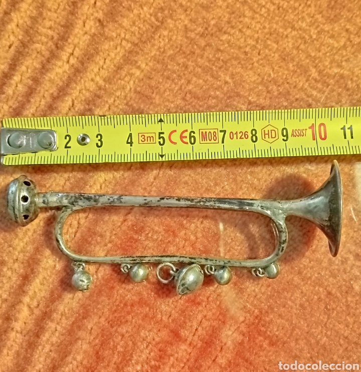 Juguetes antiguos y Juegos de colecci&oacute;n: Trompeta jueguete antigua