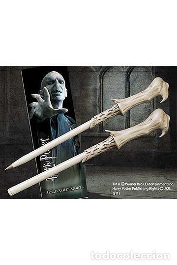 Juguetes antiguos y Juegos de colecci&oacute;n: NOBLE COLLECTION-Harry Potter Set Punto de libro y Boligrafo Lord Voldemort - NOBLE COLLECTION