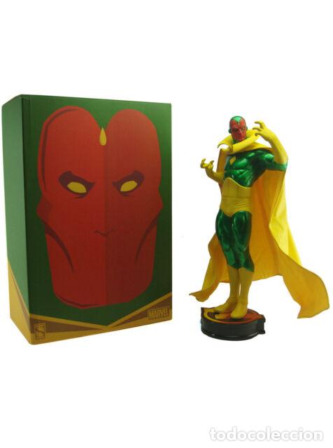 SIDESHOW COLLECTABLES-Marvel Estatua Premium Format 1/4 Vision 52 cm - SIDESHOW COLLECTABLES
