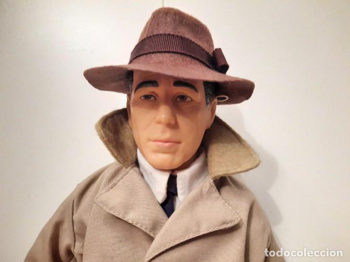 Juguetes antiguos y Juegos de colecci&oacute;n: Mu&ntilde;eco nuevo figura Humphrey Bogart legend fb 1988 Effanbee doll company coleccionista rareza 40cm