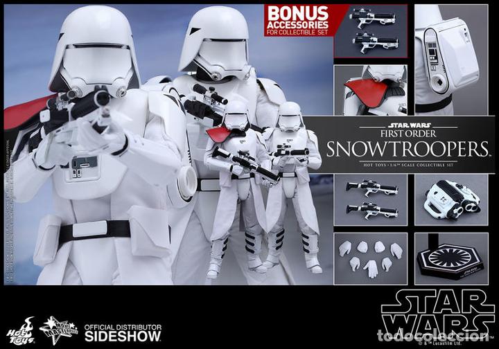 Juguetes antiguos y Juegos de colecci&oacute;n: HOT TOYS-MMS323 Star Wars - Episode VII: First Order Snowtroopers 1:6 figure Set - HOT TOYS