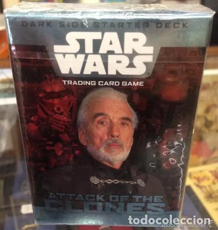 Juguetes antiguos y Juegos de colecci&oacute;n: STAR WARS TRADING CARD GAME. ATTACK OF THE CLONES. DARK SIDE STARTER DECK. MU&Ntilde;-131