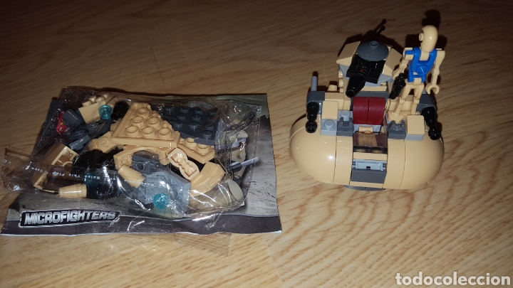 Juguetes antiguos y juegos de colecci&oacute;n: Nave Star Wars Drone Federaci&oacute;n de Comercio compatible colecci&oacute;n bloques
