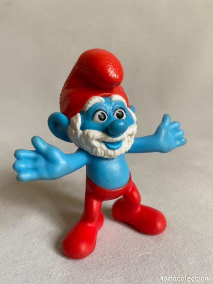 Juguetes antiguos y Juegos de colecci&oacute;n: FIGURA PAPA PITUFO - LOS PITUFOS COLECCIONISMO MCDONALDS PROMOCIONAL