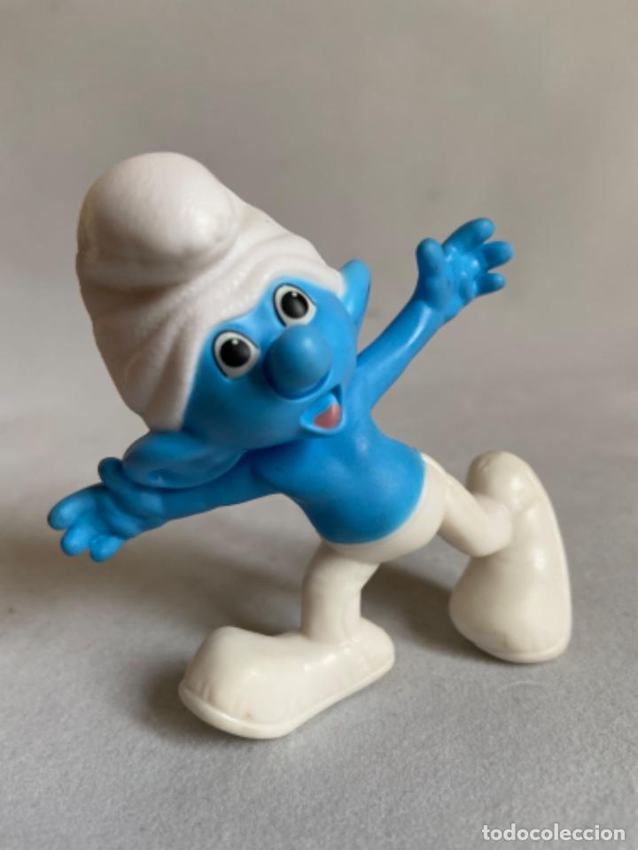 Juguetes antiguos y Juegos de colecci&oacute;n: FIGURA PITUFO TORPE - LOS PITUFOS COLECCIONISMO MCDONALDS PROMOCIONAL
