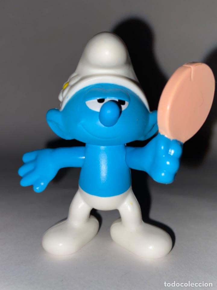 Juguetes antiguos y Juegos de colecci&oacute;n: FIGURA PITUFO VANIDOSO - LOS PITUFOS COLECCIONISMO MCDONALDS PROMOCIONAL