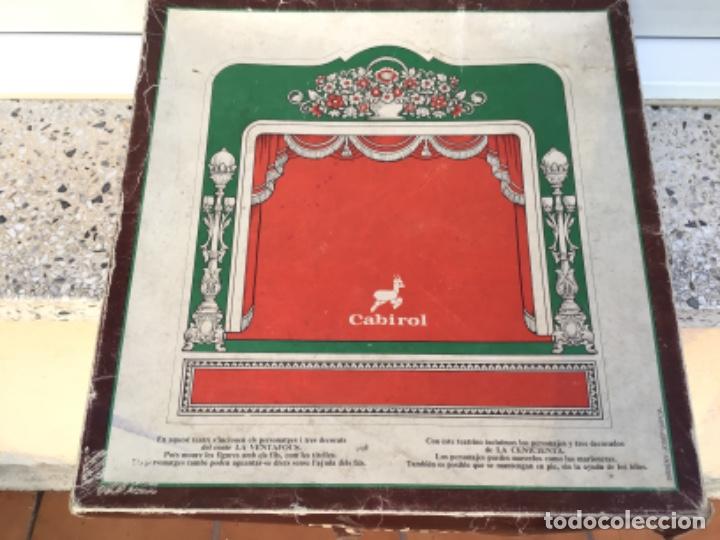 Juguetes antiguos y Juegos de colecci&oacute;n: TEATRO CABIROL TEATRE CENICIENTA CON CAJA ORIGINAL