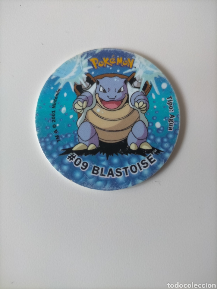 Juguetes antiguos y juegos de colecci&oacute;n: Tazo POKEMON ATTACK 09 BLASTOISE. Tazos Pok&eacute;mon League 1 2 3 Nox MATUTANO
