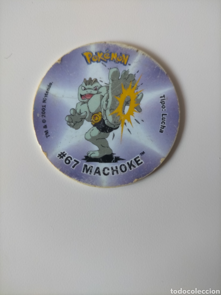 Juguetes antiguos y juegos de colecci&oacute;n: Tazo POKEMON ATTACK 67 MACHOKE. Tazos Pok&eacute;mon League 1 2 3 Nox MATUTANO