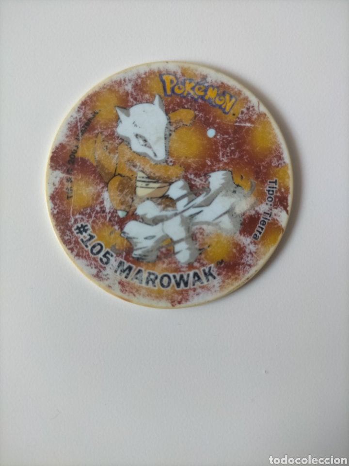 Juguetes antiguos y juegos de colecci&oacute;n: Tazo POKEMON ATTACK 105 MAROWAK. Tazos Pok&eacute;mon League 1 2 3 Nox MATUTANO