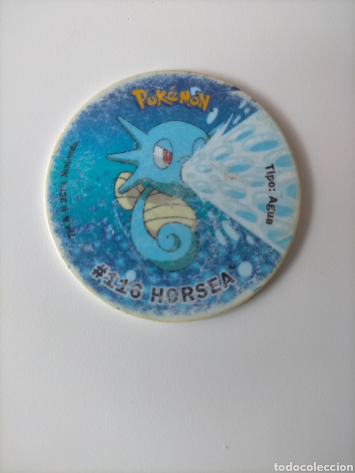 Juguetes antiguos y juegos de colecci&oacute;n: Tazo POKEMON ATTACK 116 HORSEA. Tazos Pok&eacute;mon League 1 2 3 Nox MATUTANO