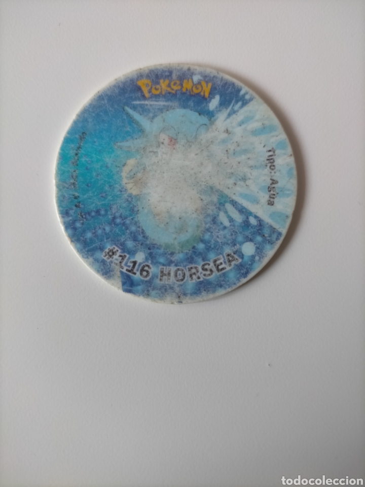 Juguetes antiguos y juegos de colecci&oacute;n: Tazo POKEMON ATTACK 116 HORSEA. Tazos Pok&eacute;mon League 1 2 3 Nox MATUTANO