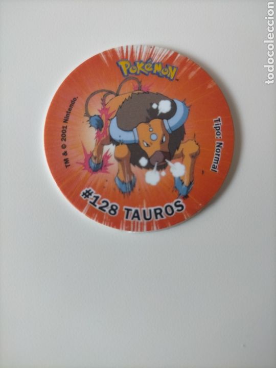 Juguetes antiguos y juegos de colecci&oacute;n: Tazo POKEMON ATTACK 128 TAUROS. Tazos Pok&eacute;mon League 1 2 3 Nox MATUTANO