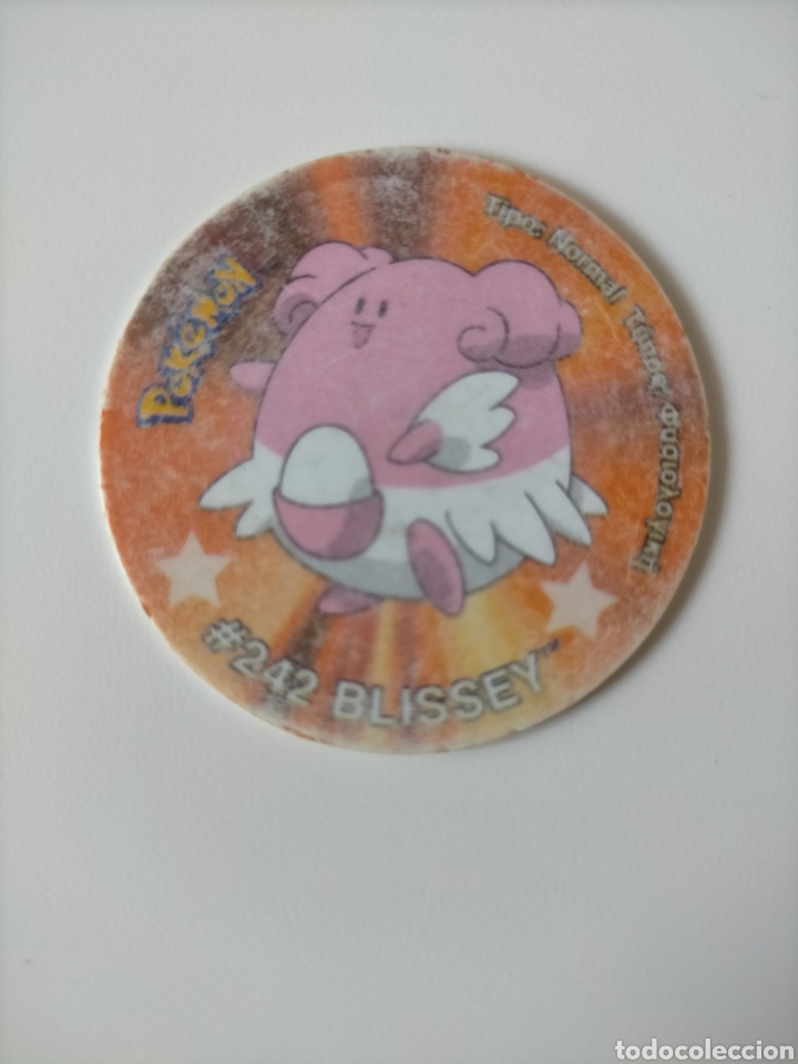 Juguetes antiguos y juegos de colecci&oacute;n: Tazo POKEMON STICKER 17 242 BLISSEY Tazos Pok&eacute;mon League 1 2 3 Nox MATUTANO