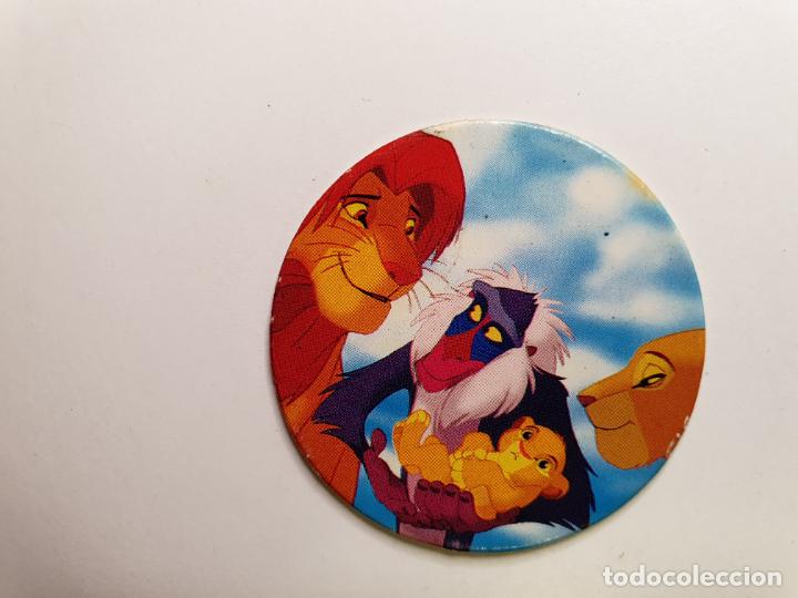 Juguetes antiguos y Juegos de colecci&oacute;n: TAZO PANINI CAPS - DISNEY EL REY LEON - TRASERA KONIG DER LOWEN - N&ordm; 36