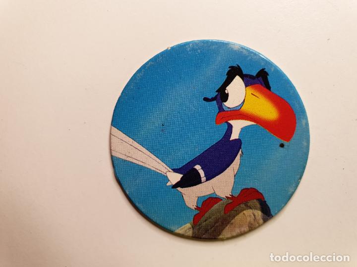 Juguetes antiguos y Juegos de colecci&oacute;n: TAZO PANINI CAPS - DISNEY EL REY LEON - TRASERA ROI LION - N&ordm; 8